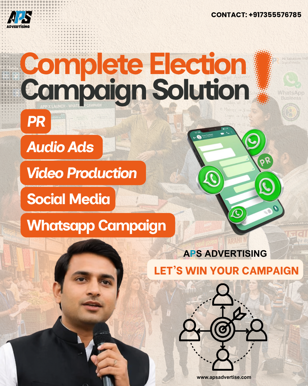 Election Campaign Poster 2 - Complete Solution